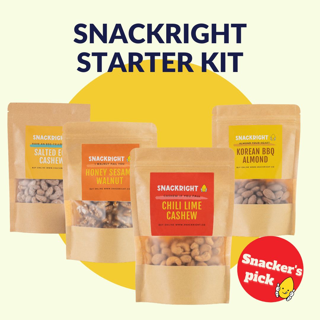 SnackRight Signature NUTTY Starter Bundle Kit