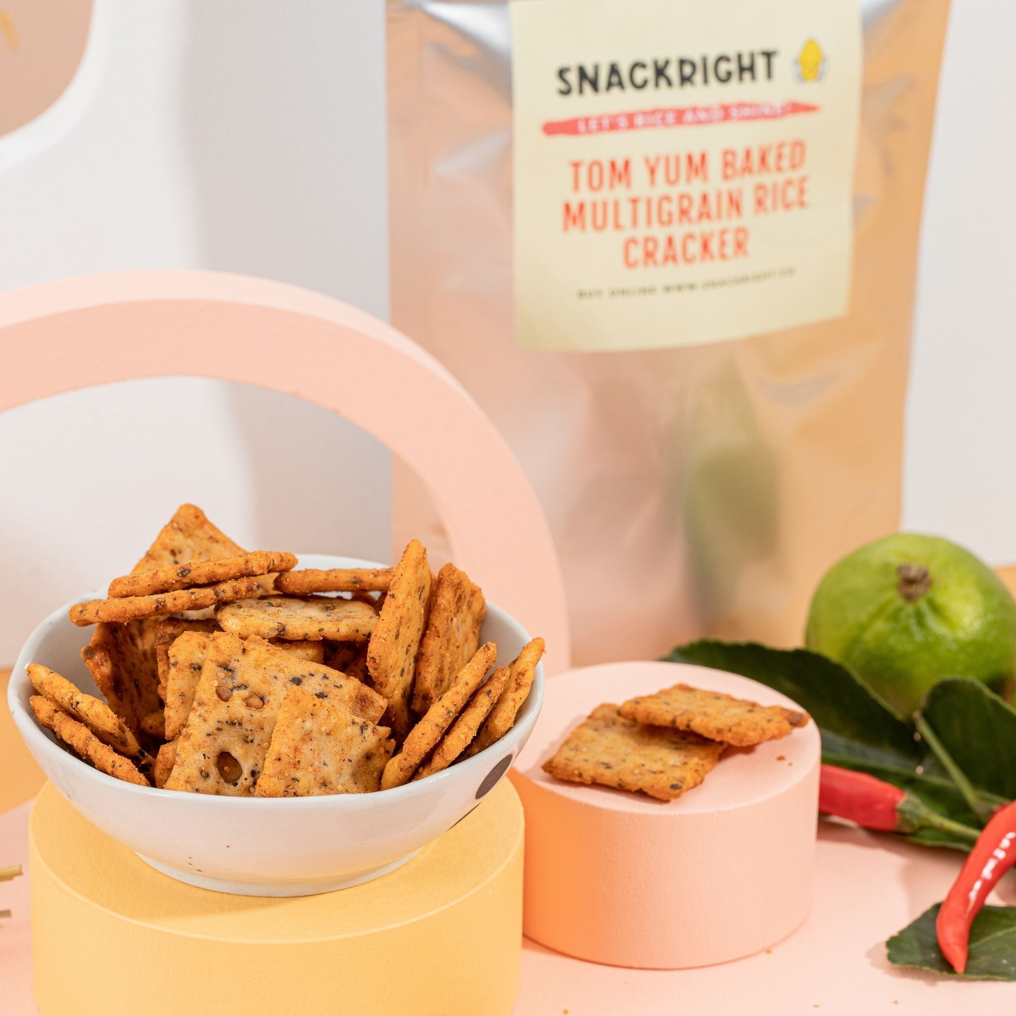 Tom Yum Multigrain Cracker